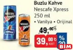 NESCAFE XPRESS BUZLU KAHVE 250 ML